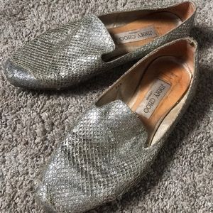 Jimmy Choo Shoes - Jimmy choo silver flats Jimmy Choo Shoes - Jimmy choo silver flats